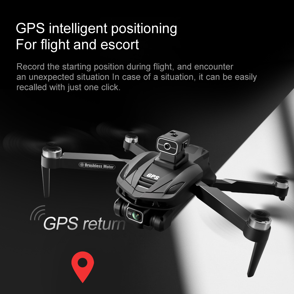 طائرة بدون طيار V168 GPS احترا - مراجعة Drone Surveying وسعره
