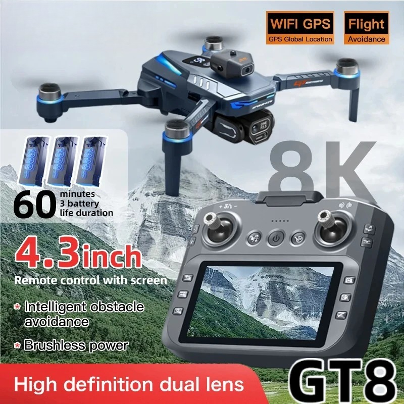 طائرة بدون طيار GT8 الأصلية بد - مراجعة Drone Mapping وسعره